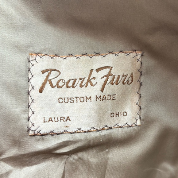 vintage Roark Furs custom fur coat, full length - Picture 2 of 6